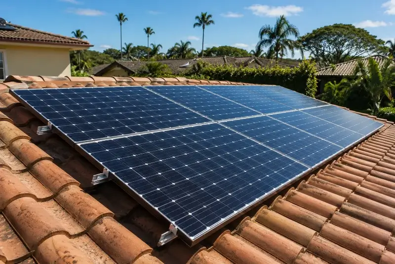 Installation de panneaux solaires à Nozay